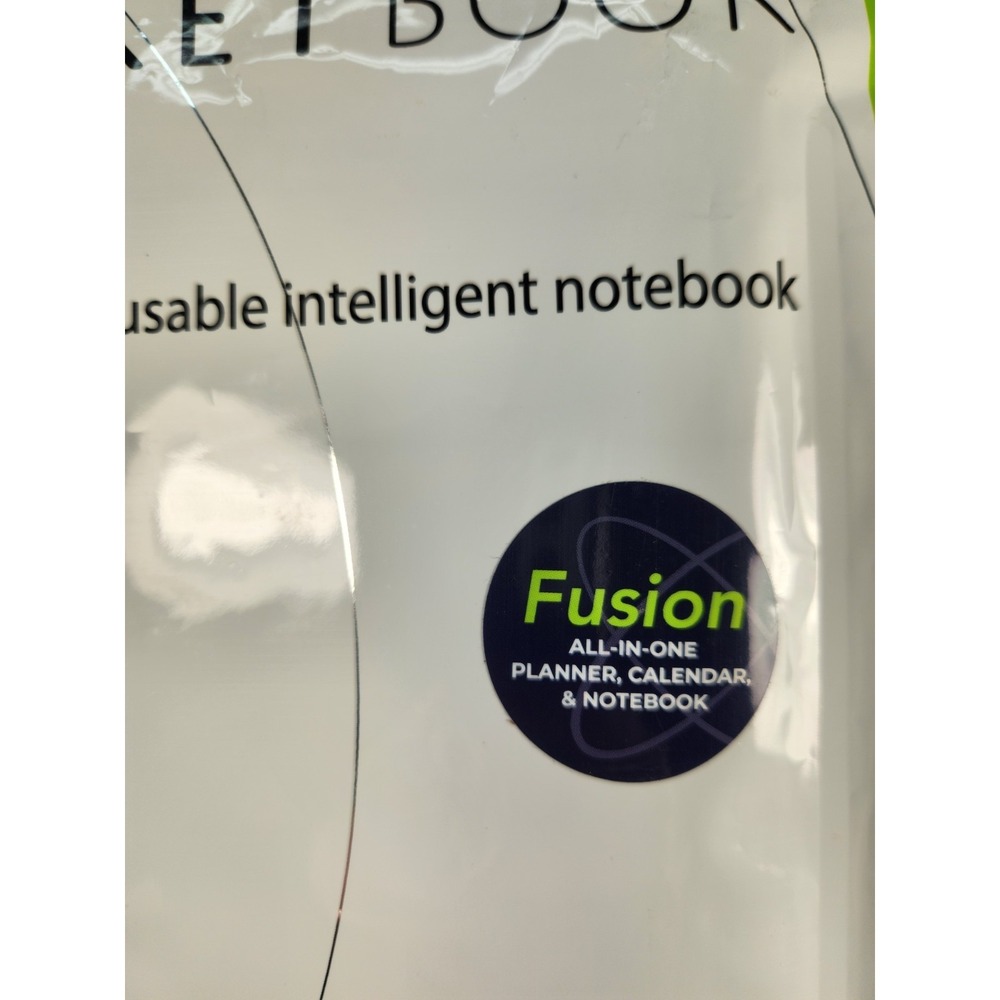 Rocketbook Smart Reusable Notebook Dot Grid Letter Gray Spiral Notebook New - Picture 3 of 5